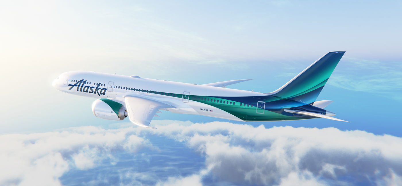Image: Alaska Airlines new 787 livery (Photo Credit: Courtesy Alaska Airlines)