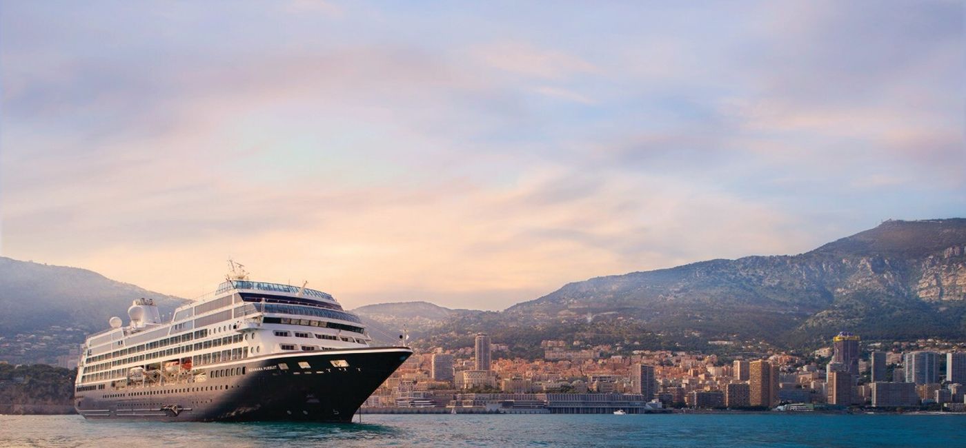Image: Azamara Cruise Ship in Monte Carlo (Photo Credit: Azamara Cruises)