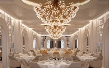 The Grand Dining Room aboard Oceania Cruises
