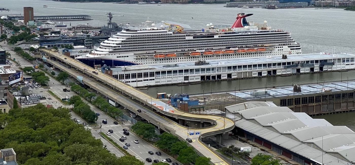 Image: Carnival Magic is the first CCL ship to homeport in New York for over two years. (Photo Credit: Carnival Cruise Line)