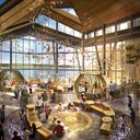 Branch & Brush lounge at Disney’s Lakeshore Lodge.