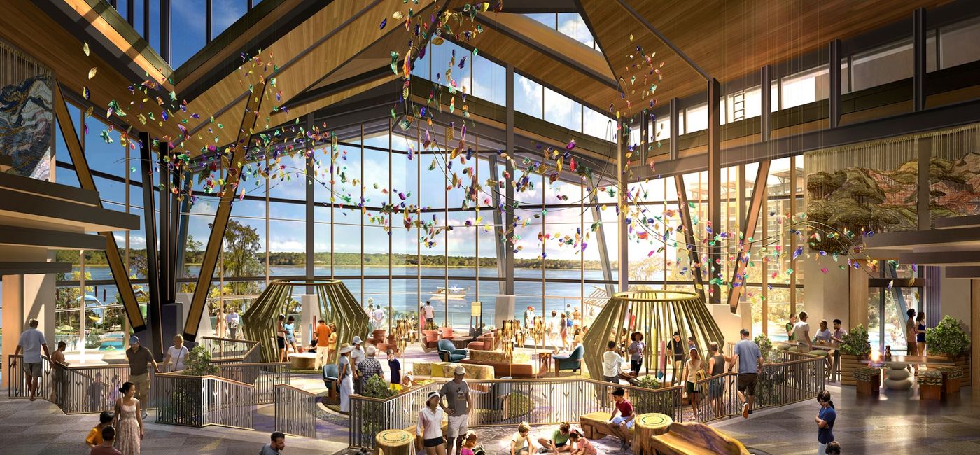 Image: Branch & Brush lounge at Disney’s Lakeshore Lodge. (Photo Credit: Walt Disney World Resort Media)