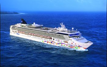 Norwegian Cruise Line's Norwegian Star at sea.