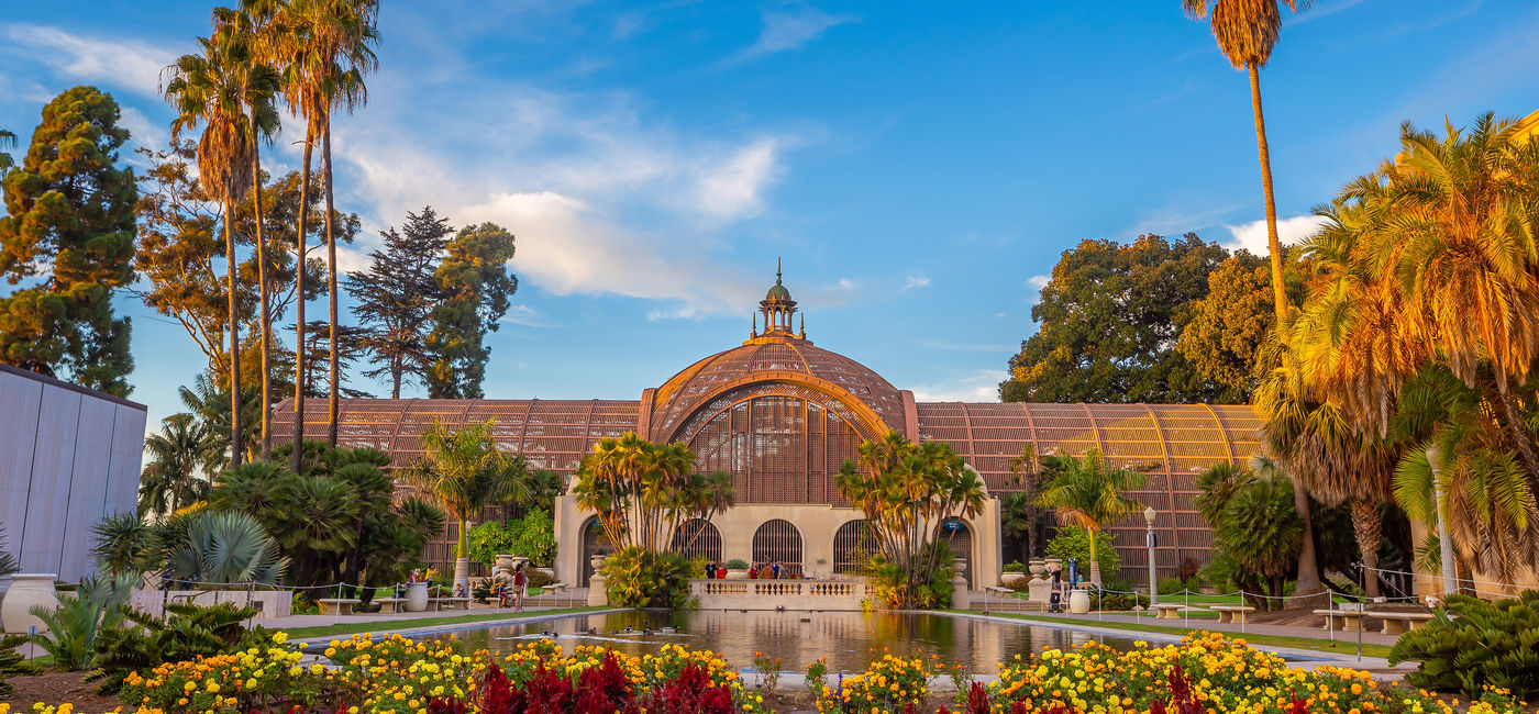 Image: Balboa Park’s Botanical Building in San Diego (Photo Credit: Royal Caribbean)