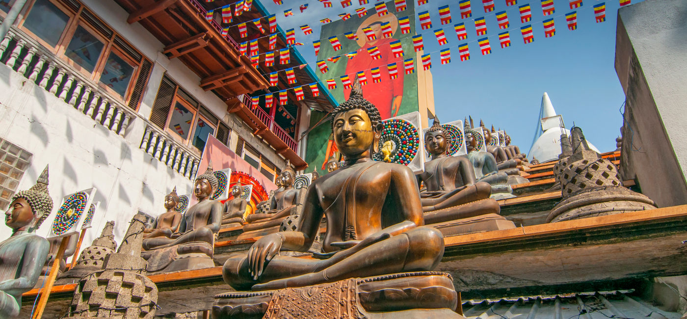 Image: Gangaramaya Buddhist Temple, Colombo, Sri Lanka (Photo Credit: Adobe Stock/GISTEL)