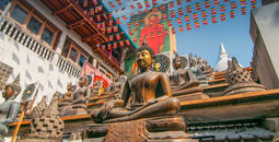 Gangaramaya Buddhist Temple, Colombo, Sri Lanka