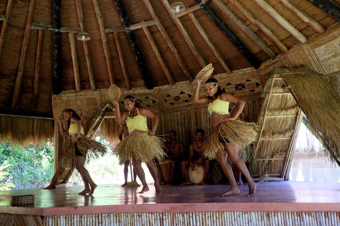 Kalinago Barana Aute cultural village, Dominica