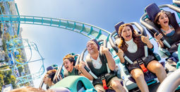 SeaWorld San Diego's new roller coaster, Emperor.