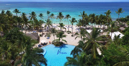 Viva Wyndham Dominicus Beach Aerial View