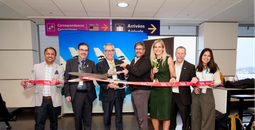 Pictured: Vijay Bathija, Len Corrado, Yves Beauchamp, Jim Young, Kim Bowie, Karl Brochu and Alejandra Ramirez Posso.