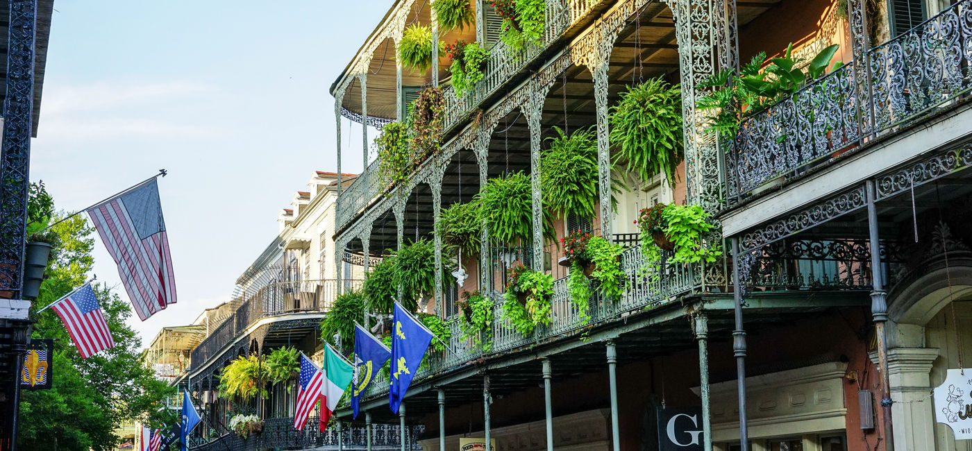 Image: (Courtesy of New Orleans) (Photo Credit: French Quater by Paul Broussard)