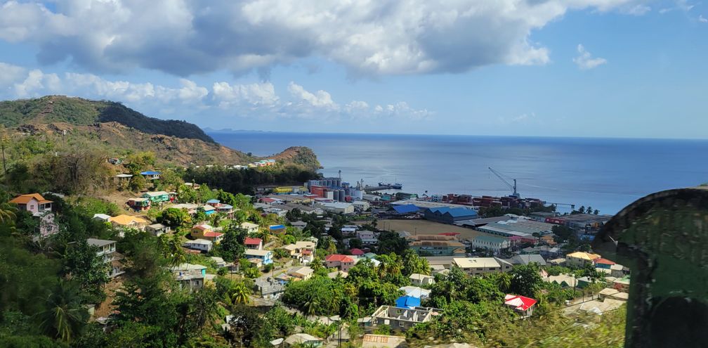 Saint Vincent landscape