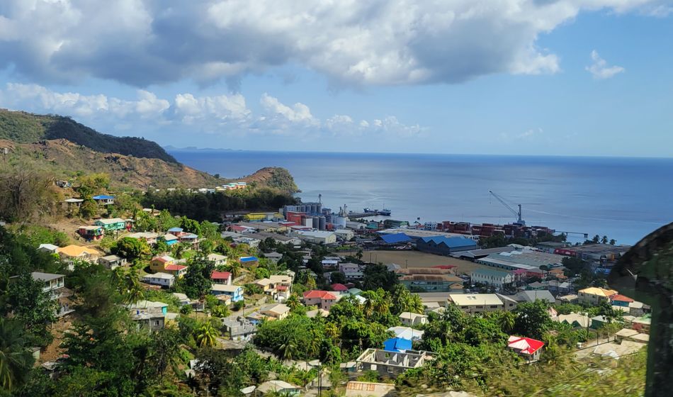Saint Vincent landscape