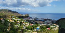 Saint Vincent landscape