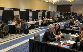 An appointment session at the 2025 USTOA Conference and Marketplace inside Gaylord National Resort & Convention Center