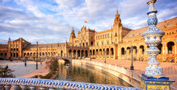 Plaza de Espana in Spain.