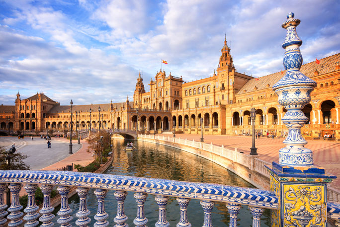 Plaza de Espana in Spain.