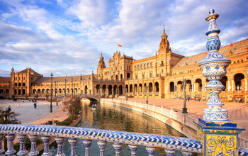 Plaza de Espana in Spain.