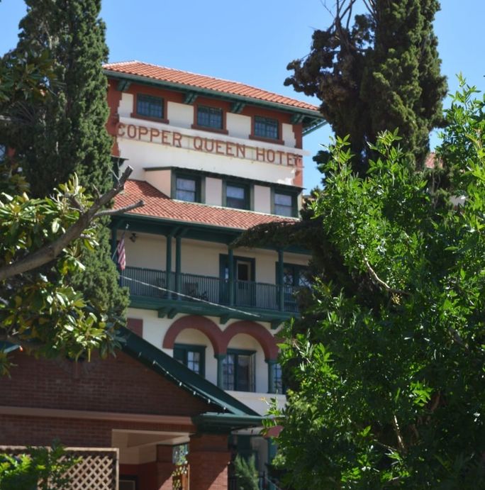 Most Haunted Hotels in the US

The Copper Queen Hotel, Bisbee, AZ