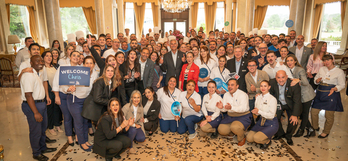 Image: Hilton President & CEO Chris Nassetta visits Hilton Buenos Aires Pilar. (Photo Credit: © 2024 Hilton)