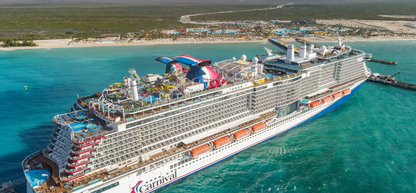 Image: Mardi Gras at Celebration Key. (Photo Credit: Carnival Cruise Line)