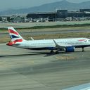 British Airways plane, airplane, runaway, tarmac,