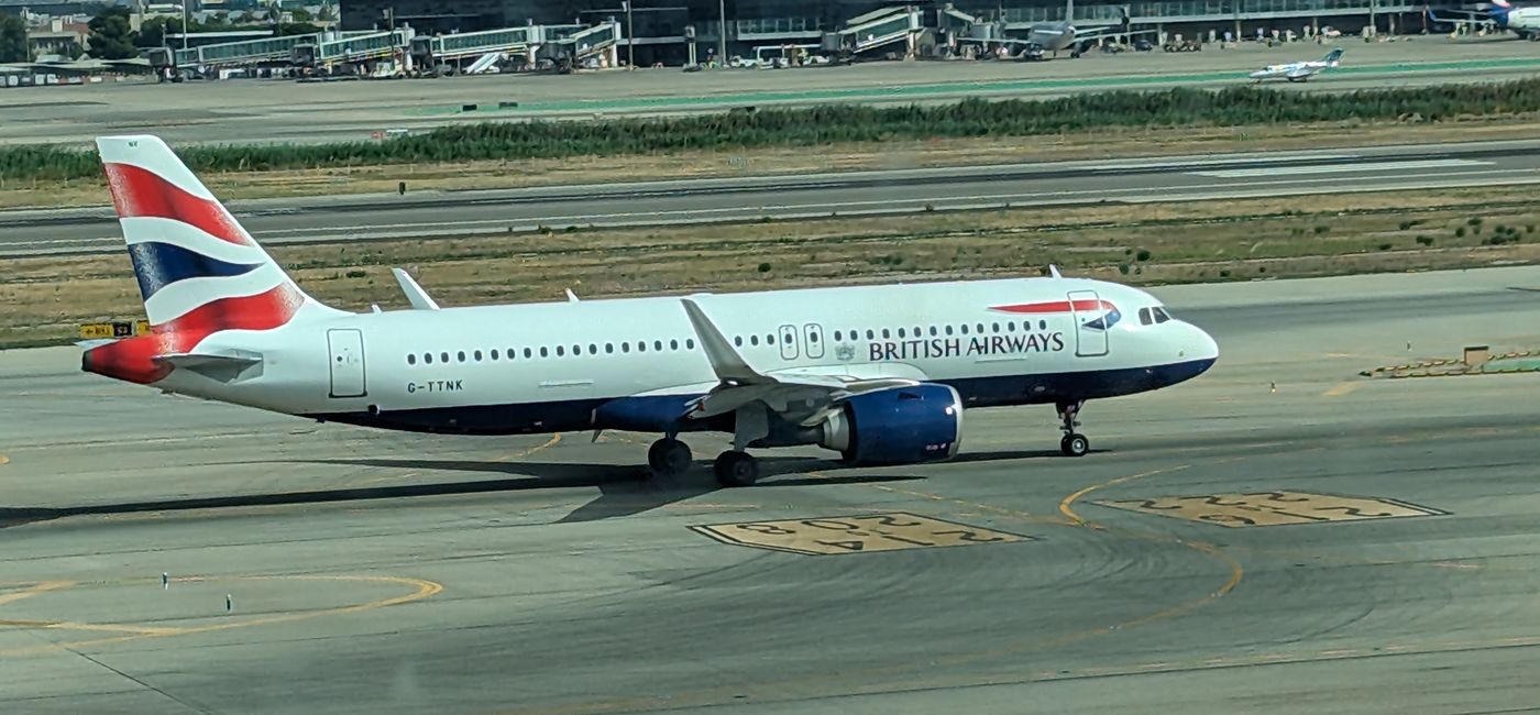 Image: British Airways plane (Photo Credit: Eric Bowman)