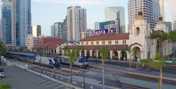 The Santa Fe Depot in Downtown San Diego