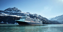 Cunard Queen Elizabeth in Alaska