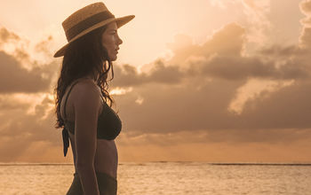 The sunset at Hyatt Ziva Cap Cana