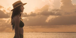 The sunset at Hyatt Ziva Cap Cana
