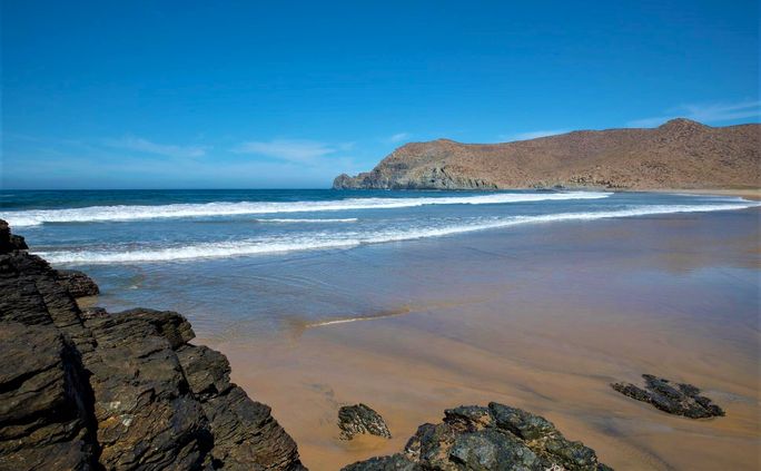 Playa las Palmas in Todos Santos Playa las Palmas in Todos Santos