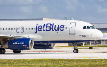 JetBlue Airbus A320 in Fort Lauderdale, Florida