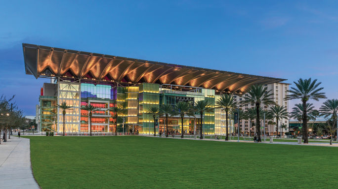 The Dr. Phillips Center for the Performing Arts attracts out-of-town visitors to its world-class productions. The Dr. Phillips Center for the Performing Arts attracts out-of-town visitors to its world-class productions.
