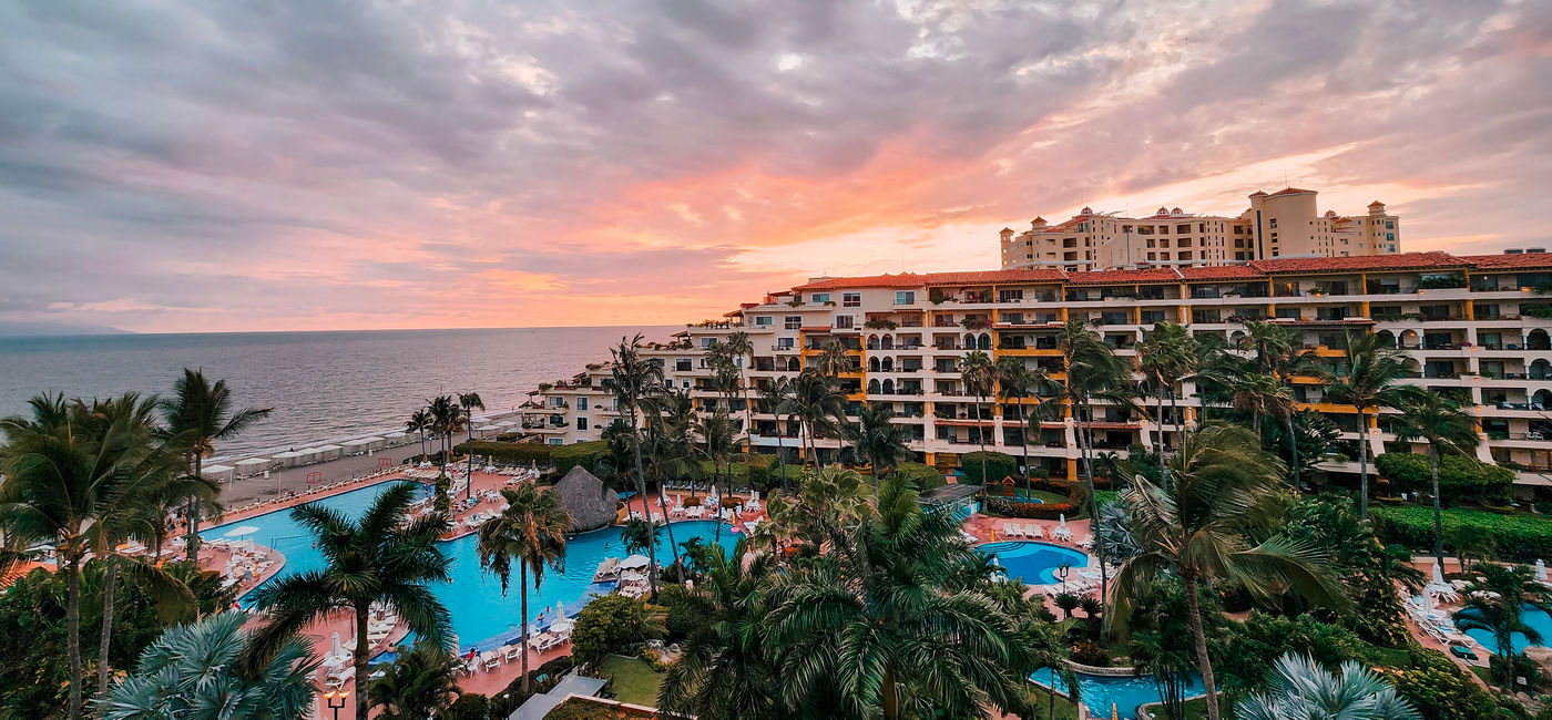 Image: Sunset at Velas Vallarta. (Photo Credit: Terika Haynes)