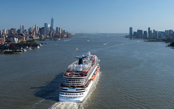A Carnival Cruise Line ship in New York