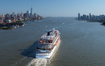 A Carnival Cruise Line ship in New York