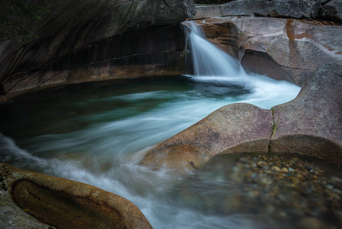 The Basin, Franconia Notch, New Hampshire
