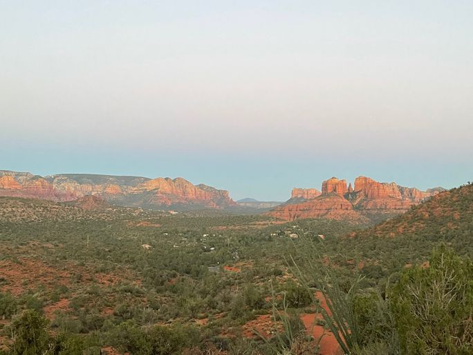 Sunset in Sedona, Arizona, sedona, sedona arizona