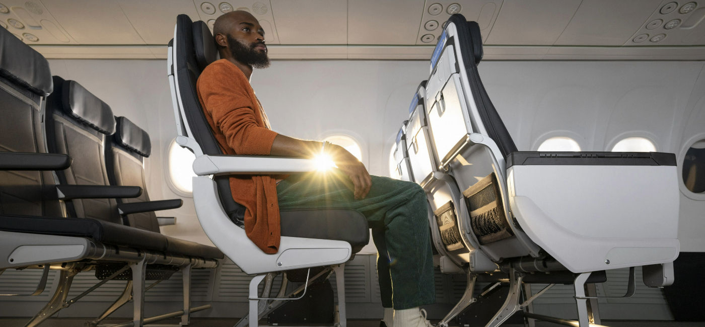 Image: As the premier West Coast airline, Alaska Airlines offers guests a premium travel experience, including extra legroom in Premium Class. (Photo Credit: Alaska Airlines)