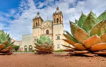 Church in Oaxaca, Mexico