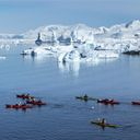Kayaking in the Antarctic Circle