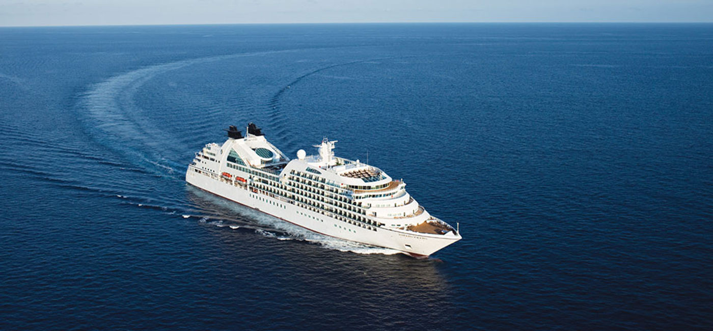 Image: PHOTO: Seabourn Sojourn at sea. (photo courtesy of Seabourn)