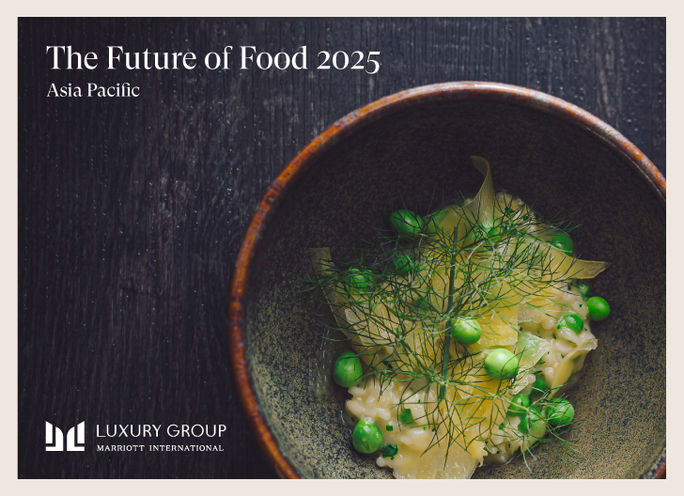 The Future of Food 2025 report highlights ten culinary trends Marriott expects to grow next year. Marriott International, culinary trends