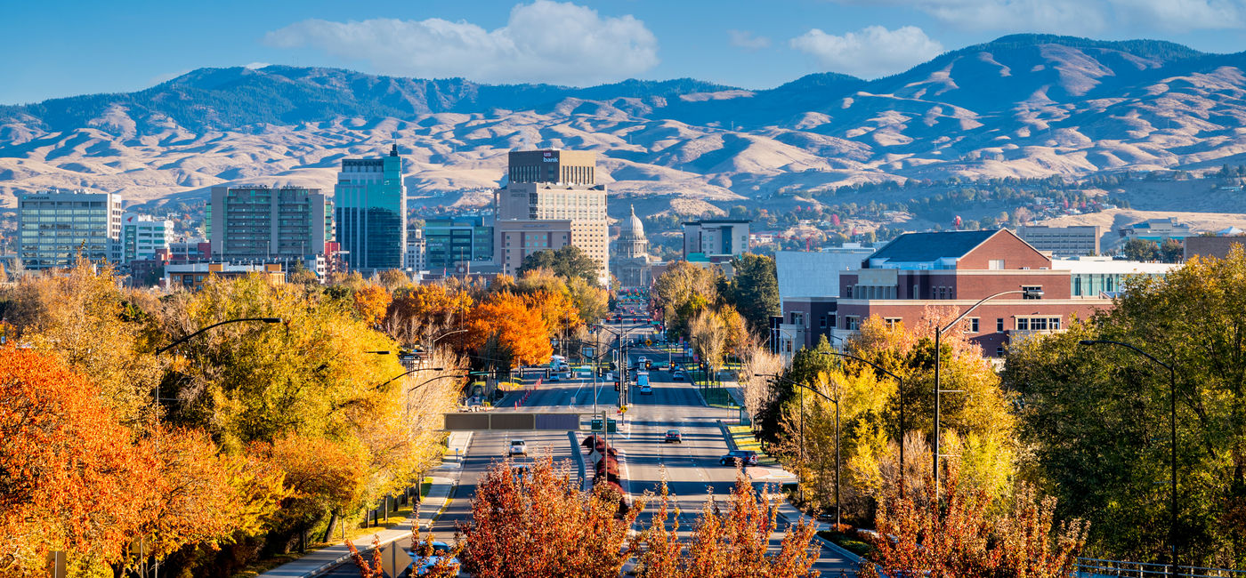 Image: The city skyline of Boise, Idaho (Photo Credit: Visit Boise)