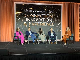 Michaela Guzy with panel and ATC