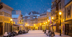 mackinac island, mackinac island in winter, winter destinations, christmas destinations