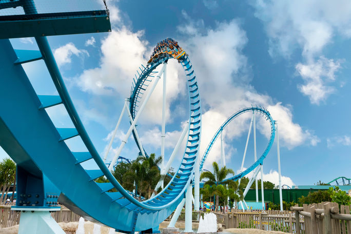 'Pipeline: The Surf Coaster' The new 'Pipeline: The Surf Coaster' at SeaWorld Orlando