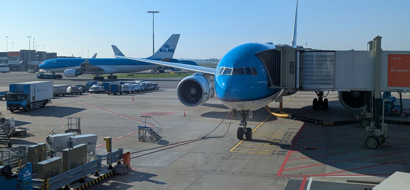 Image: KLM plane (Photo Credit: Eric Bowman)