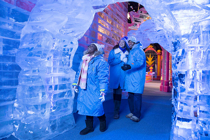 ICE! Returns to six Marriott hotels this year. Marriott, ICE!, holiday, holiday experiences, gaylord hotels